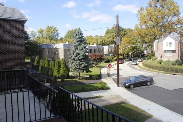 Dale and I climbed the front steps and took a chance: we knocked on the door. No one was home. We lingered for a few minutes on the front porch and took pictures .