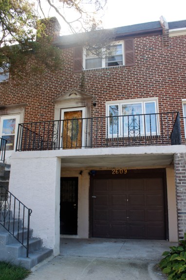 2609 Sorrento Road in West Philadelphia, where Dale and I were born (well, brought home from the hospital). We lived there from 1959 until spring of 1965.