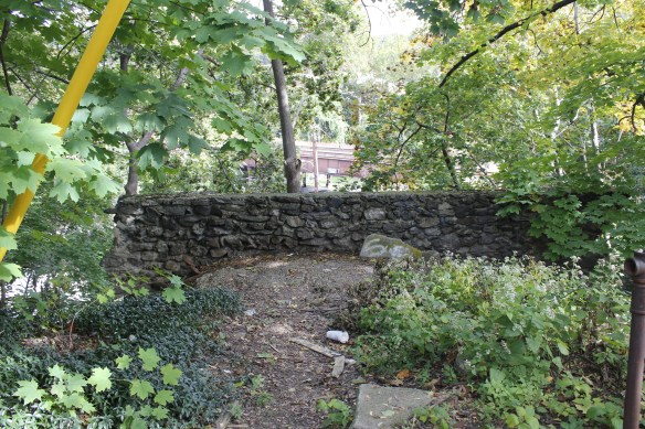Behind the house on N. 52nd was an urban version of the secret garden