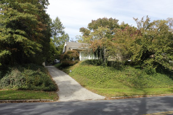 Though hidden by dense foliage, this is my grandparents' house at 6925 Sherwood Lane in the Overbrook Park section of Philadelphia. This was the only home I would ever know my grandparents to live in.